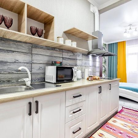 Cosy flat in the city center Astana Buitenkant foto