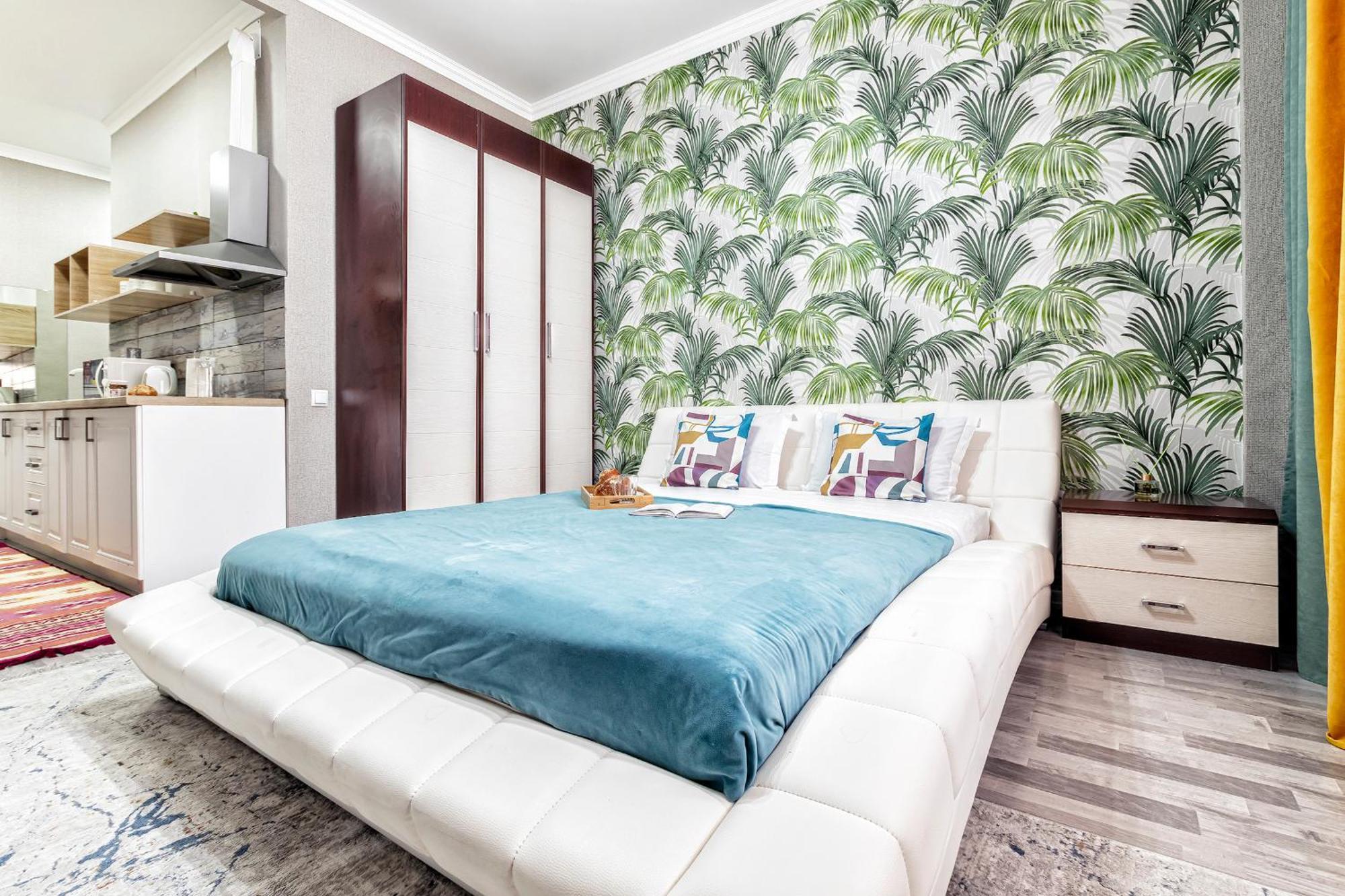 Cosy flat in the city center Astana Buitenkant foto