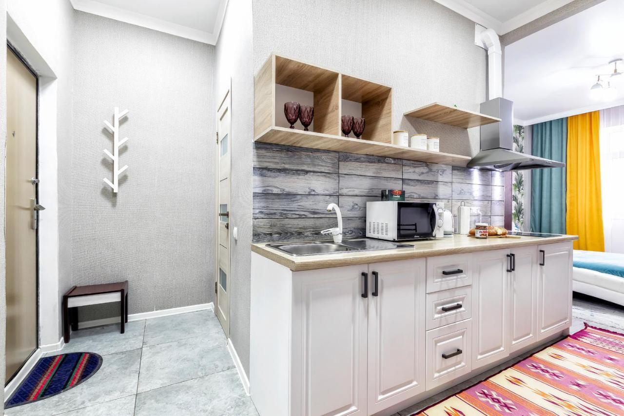 Cosy flat in the city center Astana Buitenkant foto